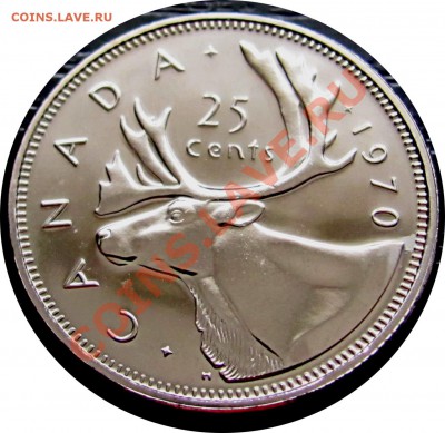 F33 25¢ Канада 1970 UNC до 30.01 в 22°° - F33 25c 1970_2