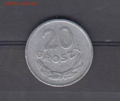 ПНР 1966 20 грошей до 16 08 - 70а
