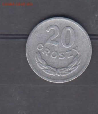 ПНР 1969 20 грошей до 16 08 - 71а