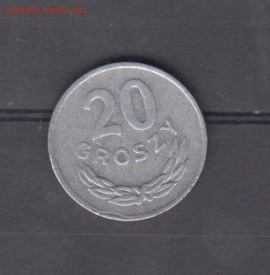 ПНР 1978 20 грошей до 16 08 - 74а