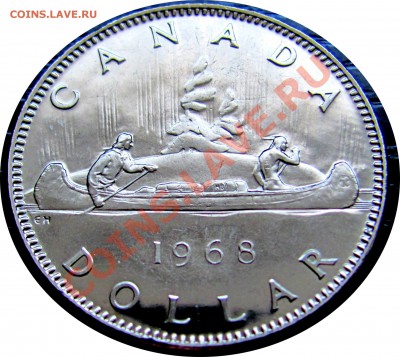G36 1$ Канада 1968 Proof Like до 30.01 в 22°° - G36 1$ 1968_2