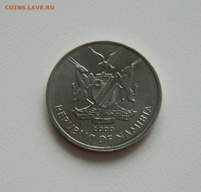 Намибия 5 центов 2000 г. (Юбилейная) Фауна до 17.08.24 - DSCN1763.JPG