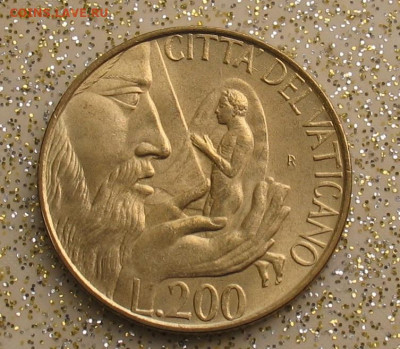 Ватикан 200 лир 1988 до 16.08.24г. 22.00ч. - ват200а