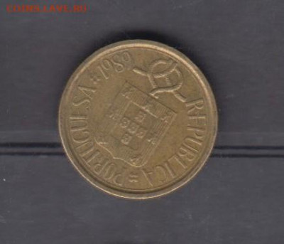 Португалия 1989 5 эскудо до 17 08 - 40а