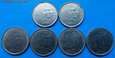Бразилия 5,10,25,50 сентаво ФИКС до 19.09 - 33 015