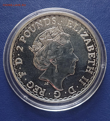 №1 Британика 2 фунта 2017 унция 999 до 18.08.24 в 22.00 МСК - 1723456644641
