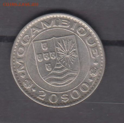 Португальский Мозамбик 1972 20 эскудо до 18 08 - 18
