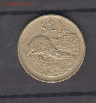 Зимбабве 1997 2 $ фауна до 18 08 - 187
