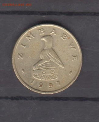 Зимбабве 1997 2 $ фауна до 18 08 - 187а