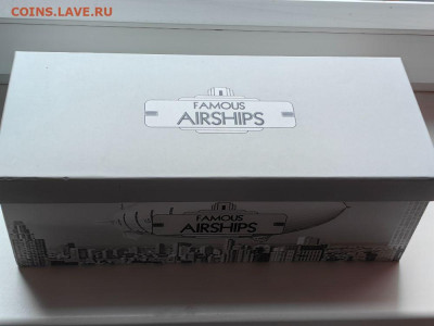 2дол 2009 Фиджи - Дирижабли, (набор 4шт) Ag999, до 21.08 - ЯЯ Дирижабли-4