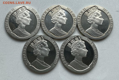 набор Шайба Остров Мэн 1 крона 1987 Регата Кубок Америки - nabor_shajba_ostrov_men_1_krona_1987_regata_kubok_ameriki_frimantl_5_sht_korabl_parusnik_flot (1)