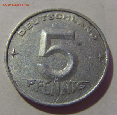 5 пфеннигов 1952 A ГДР №1 22.08.2024 22:00 МСК - CIMG0833.JPG