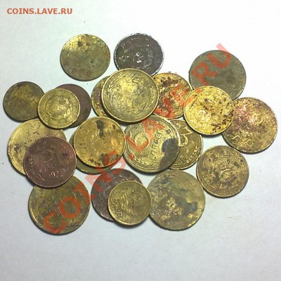 С РУБЛЯ!!! 22 монеты РАННИХ СОВЕТОВ (на опыты)  до 31.01.12 - 22