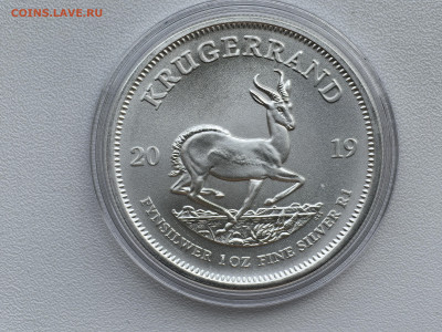 2019 ЮАР Крюгерранд серебро 1 унция до 20.08.24 22:00 - IMG_20240810_122225