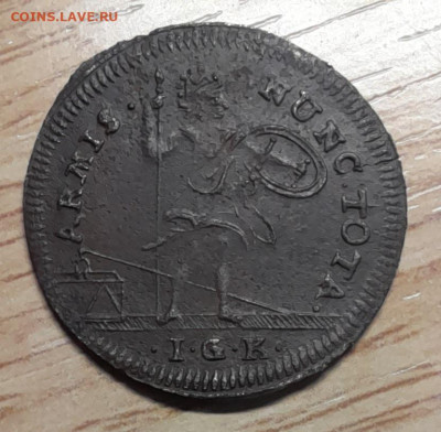 нюрнбергский счётный жетон IGK(1724-1744) до 24.08.24 - 20231007_135920