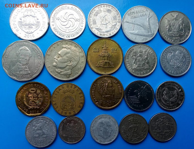 Монеты стран мира ФИКС 10 рублей до 25.09 - 22 004
