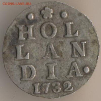 Голландия 2 стивера 1753 - 58