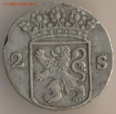 Голландия 2 стивера 1753 - 57
