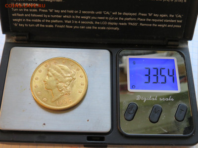 Золото 20$ США 1906 год на оценку - IMG_3955.JPG