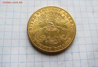 Золото 20$ США 1906 год - до 25.08.2024 22:00 - IMG_20240820_193732