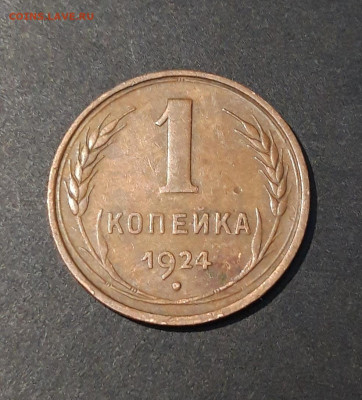 1 КОПЕЙКА 1924 год. ДОМАШНЯЯ! До 29.08 - 20240731_223754