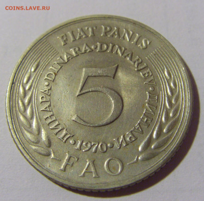 5 динар 1970 ФАО Югославия №1 01.09.2024 22:00 МСК - CIMG2325.JPG