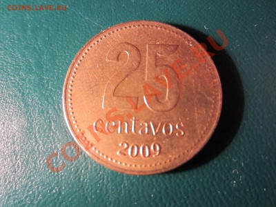 АРГЕНТИНА 25 сентаво 2009. - IMG_1125