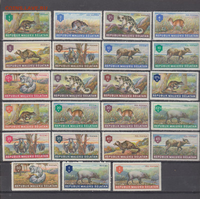 Малуку Селатам 1953 фауна 23м** до 01 09 - 28