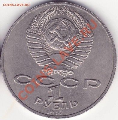 Циолковский 2.4 Б --- 1 рубль 1987 --- 31.01.12 22:20 - 1.JPG