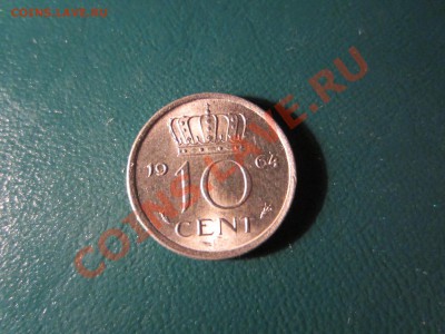 НИДЕРЛАНДЫ  10 центов 1964. - IMG_1175
