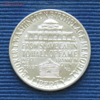 США 50 центов 1946 до 30.08.2024 21.00 мск - США ½ доллара 1946 Букер Талиафер Вашингтон р.JPG