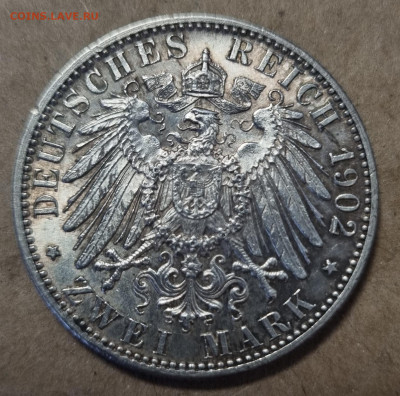 2 марки 1902 Баден. Оценка - 20240829_174231