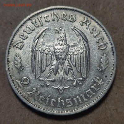 2 марки 1934 Шиллер. Оценка - 20240829_174425