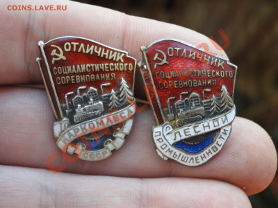 Знак лесной промышленности и наркомлеса - DSC06054.JPG