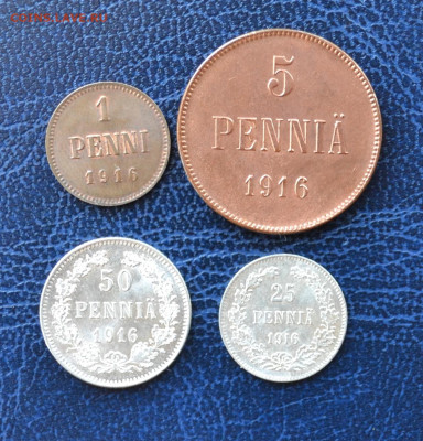 Лот монет Русская Финляндия 1916 - DSC_0168.JPG