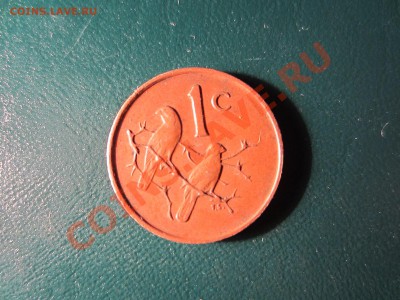 ЮАР  1 цент 1966. - IMG_1253