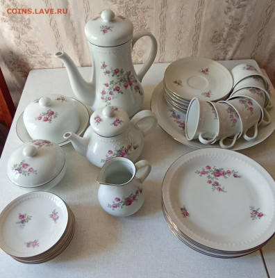 Чайный сервиз из ГДР. - 1725283306596