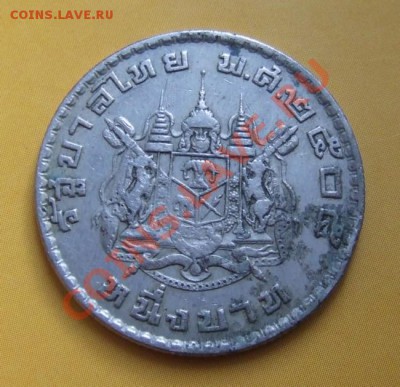 ТАЙЛАНД 1 бат 1962г. до 27.01 (22.30) - Тайланд 1 бат Р