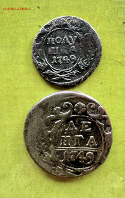 Деньга и полушка 1749 год до 8.09.2024 - IMG_3255