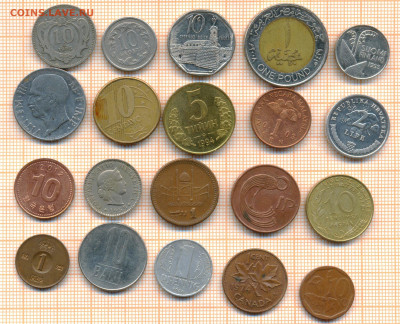 40 монет-40 стран, до 09.09.2024 г. в 22.00 по Москве - 1 001