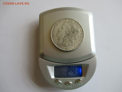 Доллар Морган 1884 СС на подлинность - IMG_1687.JPG