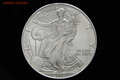 UNC 1 доллар, шагающая свобода 2007 Америка, США. до 11.09 - _DSC0139.JPG