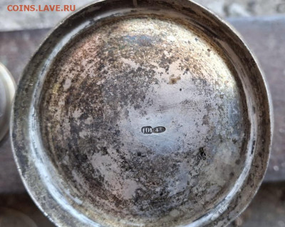 Чаша и сливочник. Серебро - 619438da-2cf5-4b87-beb6-fed98fdf2b0c