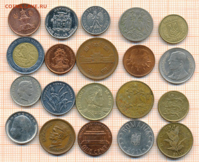 40 монет-40 стран, до 11.09.2024 г. в 22.00 по Москве - 1а 001