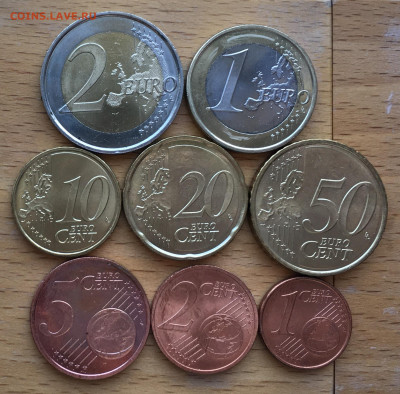 Набор регулярных Евро Андорра 2014-2017  2 1 евро 50 20 10 5 - IMG_5106.JPG