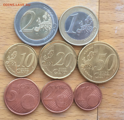набор евро Словения 2007 биметалл 2 1 евро 50 20 10 5 2 1 ец - IMG_5166.JPG