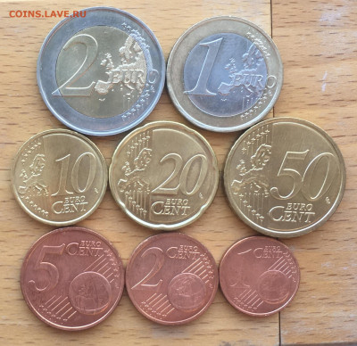 набор евро Словакия 2009 биметалл 2 1 евро 50 20 10 5 2 1 ец - IMG_5176.JPG