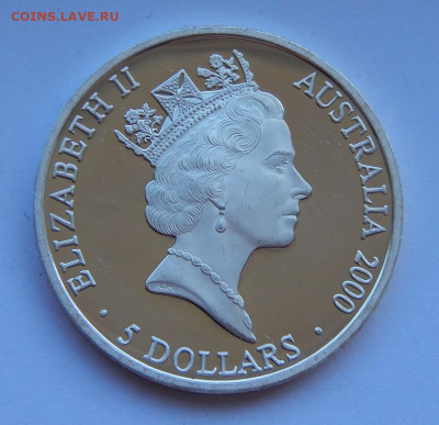 5 долларов 2000 года Карта Парусники. - DSCN9148.JPG