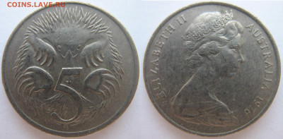 Австралия 5 центов 1976 г. До 12.09.24 - Австралия 5 центов 1976.JPG