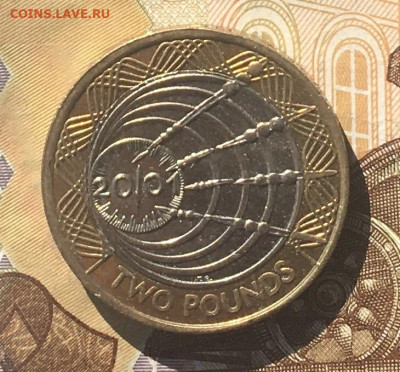 Великобритания 2 фунта 2001 100 лет радио до 16.09. в 22.00 - IMG_E0473.JPG
